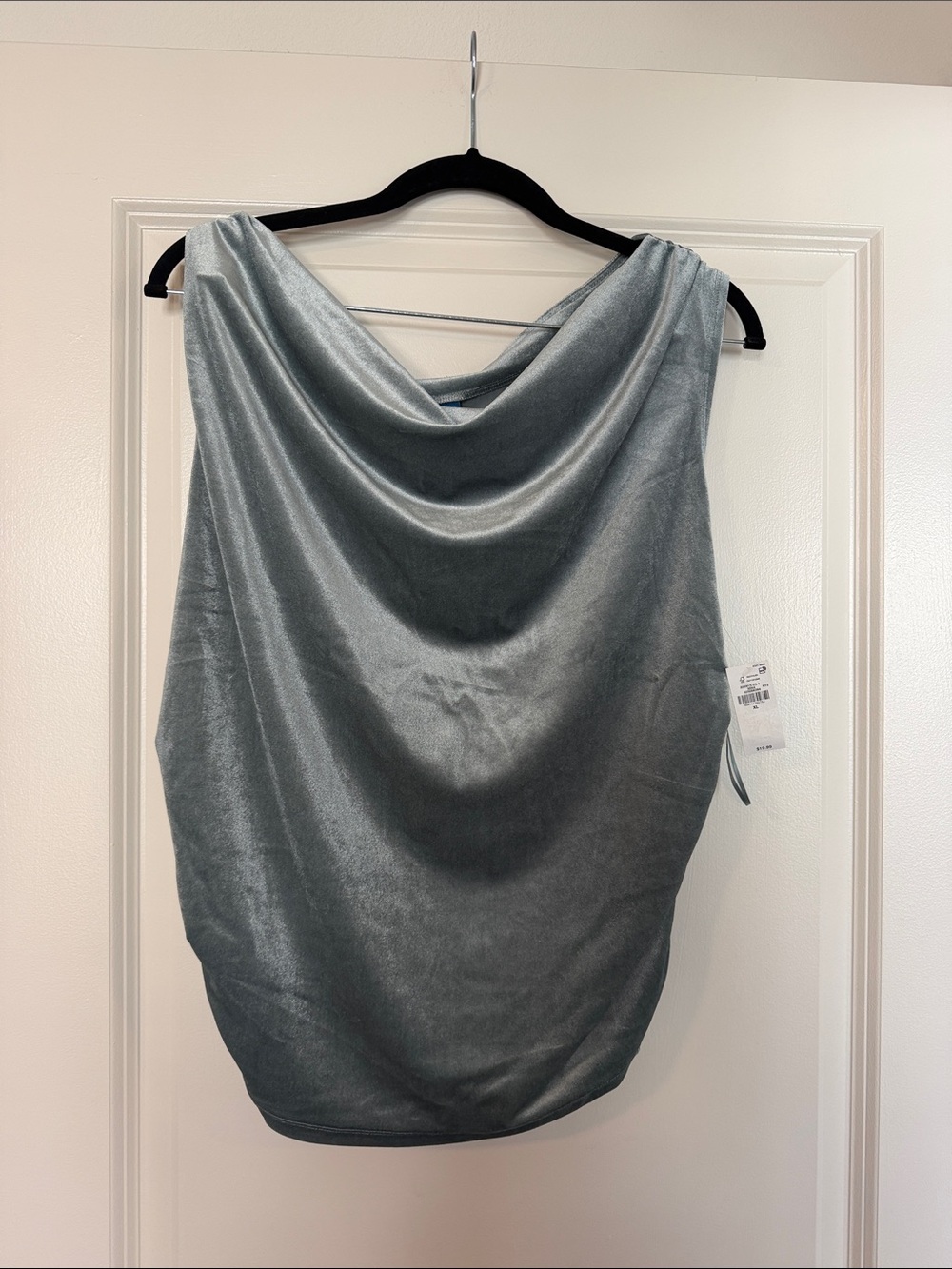 Old Navy Cowl Neck Camisole in Blue Gray